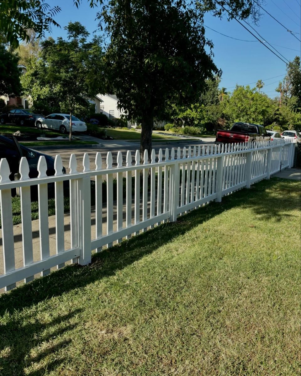 Fence post replacement and refinish